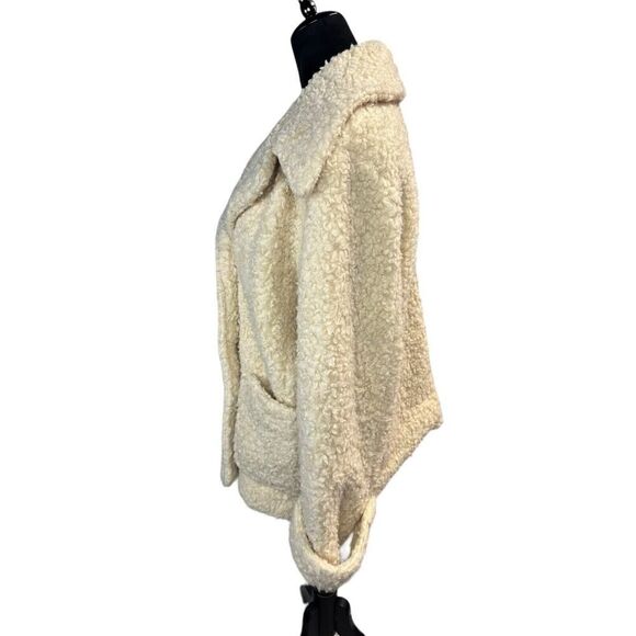 Free People So Soft Cozy Peacoat Ivory Medium - Picture 6 of 13